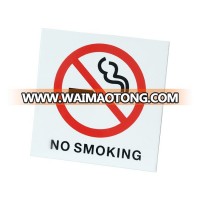 China Factory No Fire Decorative Safety Custom Warning Sign Metal Tag For Road