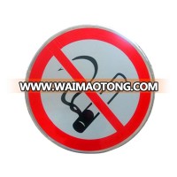 Factory Direct Price OEM Logo PP Custom Safety Warning No Smoking Sign