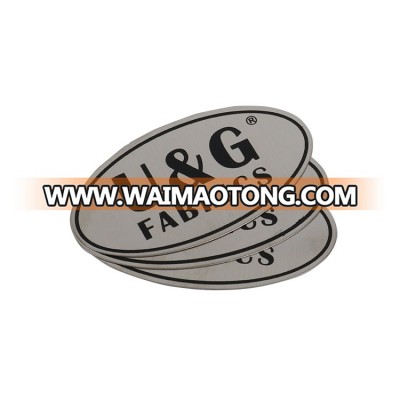 Cheap Aluminium Metal Custom Brand Name Laser Metal travel tag