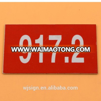 High Quality Cheap Acrylic Aluminum Metal Custom Doorplate Sign